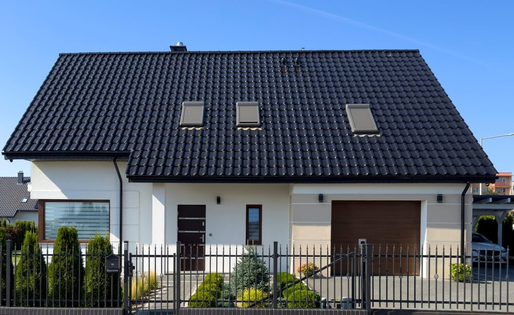 Toiture plate ou inclinée